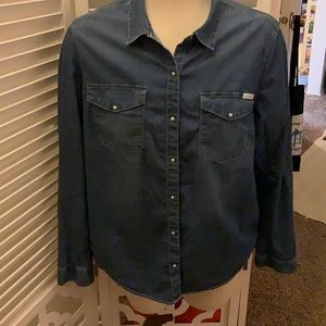 Soft demon Calvin Klein button down shirt